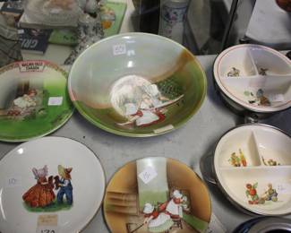 vintage Childs dishes