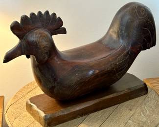 Wooden Rooster