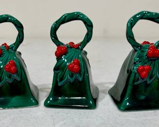 Vintage Lefton Hollyberry Bells