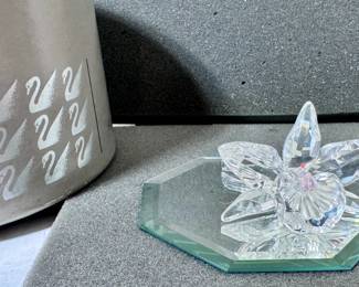 Swarovski Crystal Pink Orchid