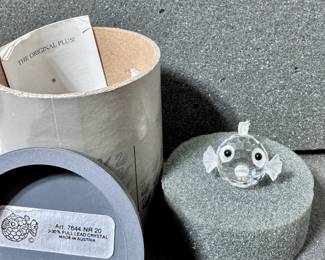 Swarovski Crystal Puffer Fish