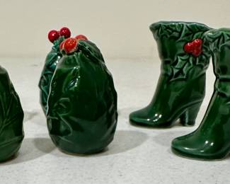 Vintage Lefton Shakers/Boots