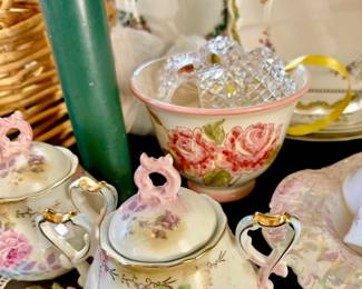 RS PRUSSIA SUGAR AND CREAMER.