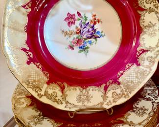 BAVARIA TIRSCHENREUTH PLATES.