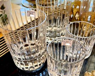 BACCARAT TUMBLERS.