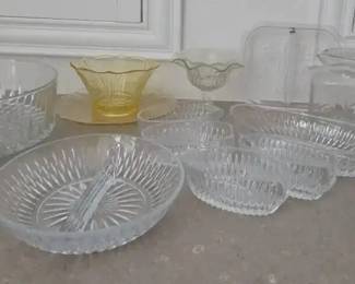 RS111Vintage Princess House Serving Dishes And Other Vintage Items
