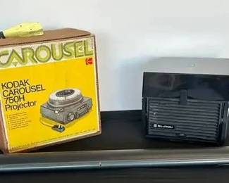 RS126Two Vintage Slide Projectors