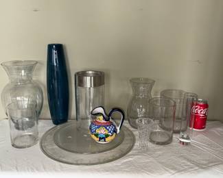 Glass Vases Lot