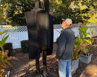 Huge original wood carving from Europe,.