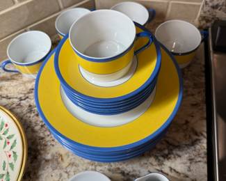 Super rare C H Field Haviland Limoges France Musee Claude Monet Giverny. Purchased at Tiffany & co.