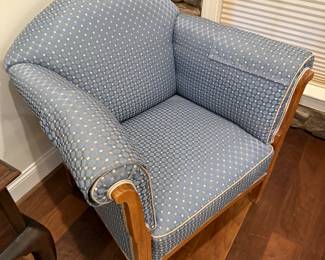 2 1920's chairs that have been recovered