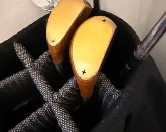 Rare wood putters by Dargle.