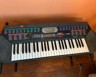 Keyboard and Stand.