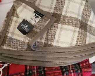 Pendleton Christmas tree skirt. 