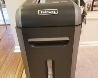 Fellowes home office cross shredder. 