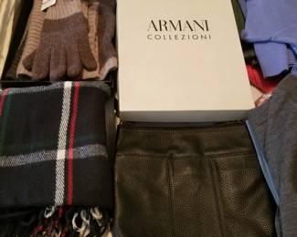 Women's winter accessories.