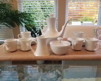 Block of Spain tea service. 