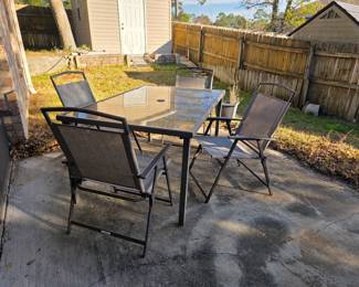 #15  Stylewell Table w/4 Chairs  61"Wx38"Dx29"H   $95