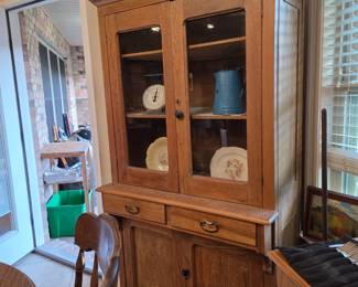 #12  Country Hutch  38"Wx20"Dx73"H   $350