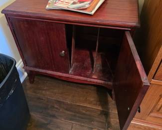 #30  Record Cabinet  26"Wx17"Dx22"H   $125