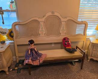 #11  Thomasville King Headboard & Frame   $175