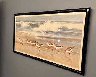 Shore birds art