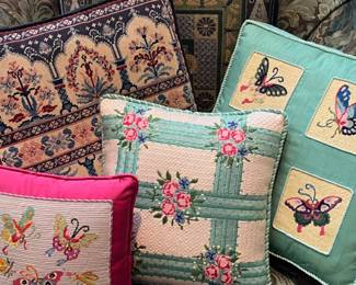 needlepoint pillows