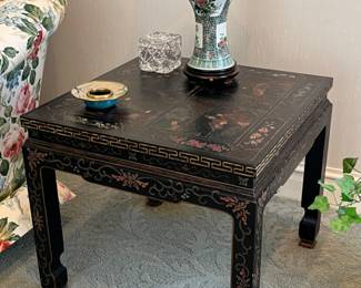 PRESALE AVAILABLE Chinoiserie side tables (2)