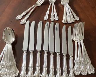 National sterling flatware "Princess Elizabeth"