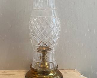 large brass and crystal hurricanes (2)