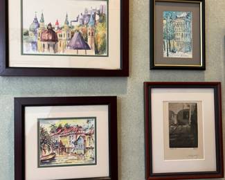 lots of travel wall art