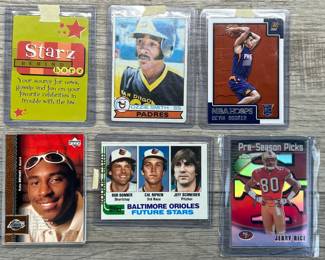 Kobe Bryant, Bob Bonner, Cal Ripken, Jeff Schneider, Ozzie Smith, Devin Booker, Jerry Rice