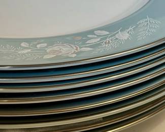 Royal Worcester china dinnerware set.