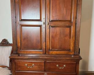 Chippendale style armoire by Southern Living.