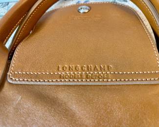 Longchamp Leather crossbody bag.