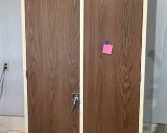 Large Metal Clothing and Storage Cabinet