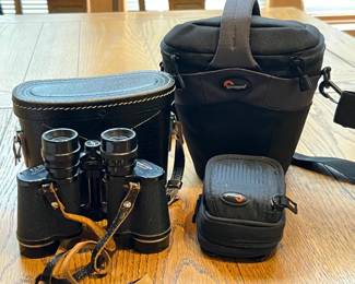 Camera Cases And Bushnell Binoculars