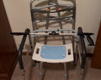 Adjustable Shower Chair, Walkers, and More