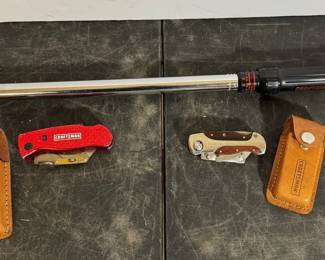 Craftsman Utility Knives And Torque Wrench