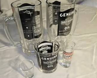 Harley Davidson Glassware