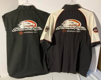 Harley Davidson Racing Vest Shirt Size XL