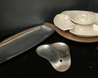 Vintage Relish Tray, Spoon Rest More