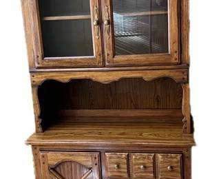 Thomasville Two Piece Side Cabinet