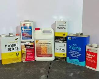 Paint and Stain Clean Up Lot