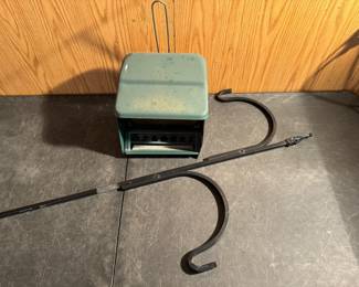 Shepherd Hook and Bird Feeder