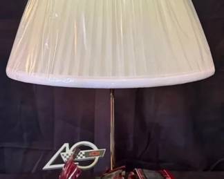 40th Anniversary Corvette Lamp