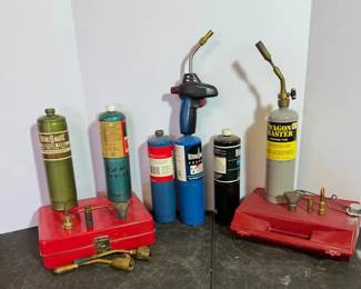 Propane Torch Sets with Spare Bottles
