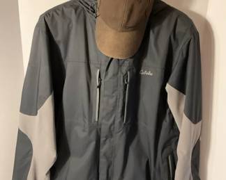 Cabelas Rain Jacket Size L and More