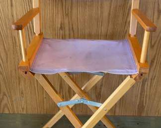 Purple Director Chair
