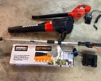 Worx Leaf Blower Weed Eater and More